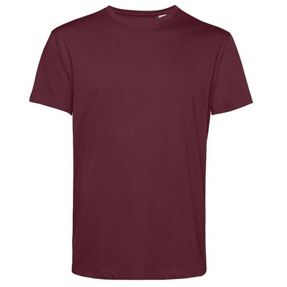 B&C Mens E150 T-Shirt / Burgundy